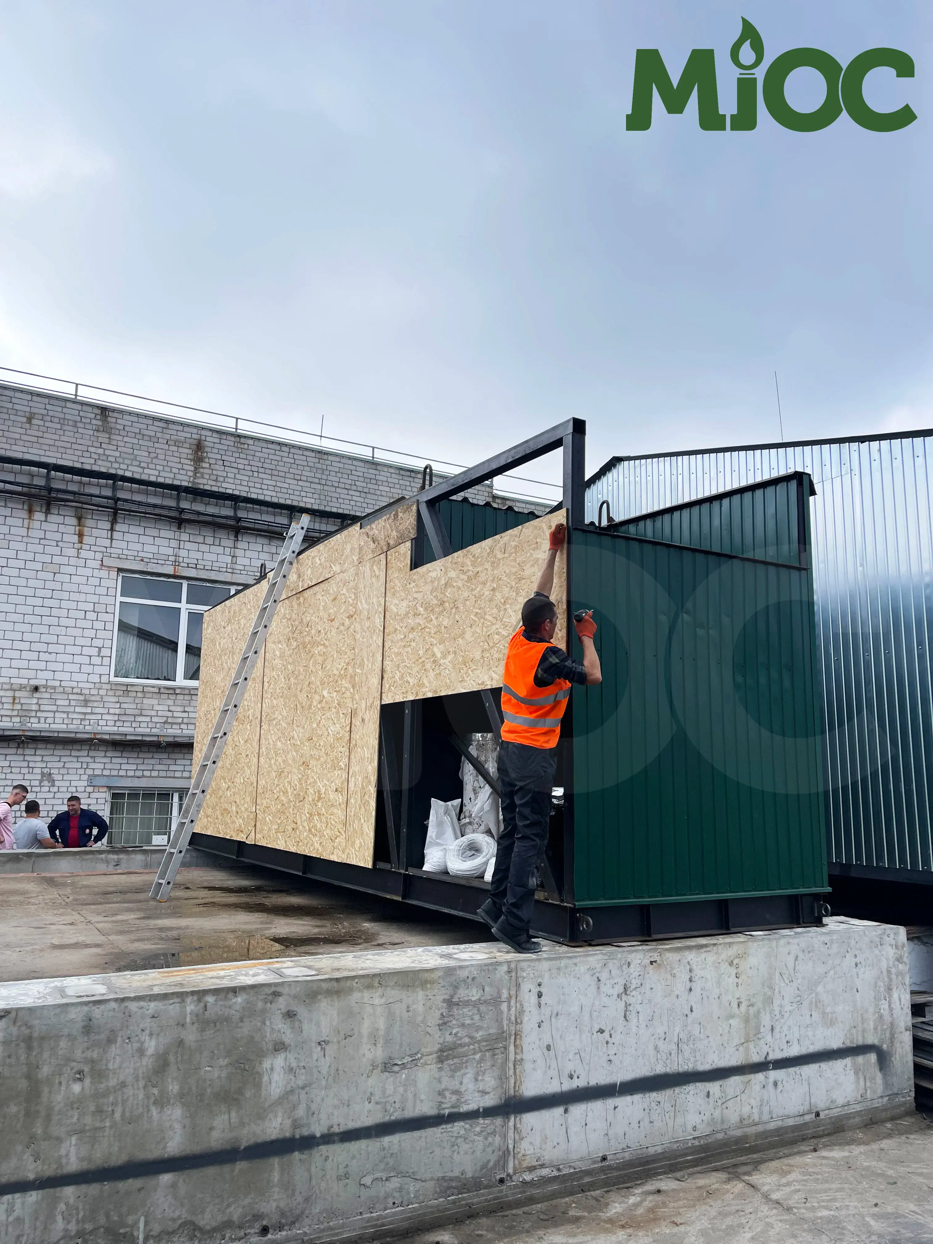 ОБУХІВ. Модульна котельня 600 кВт (2 котли по 3 кВт)