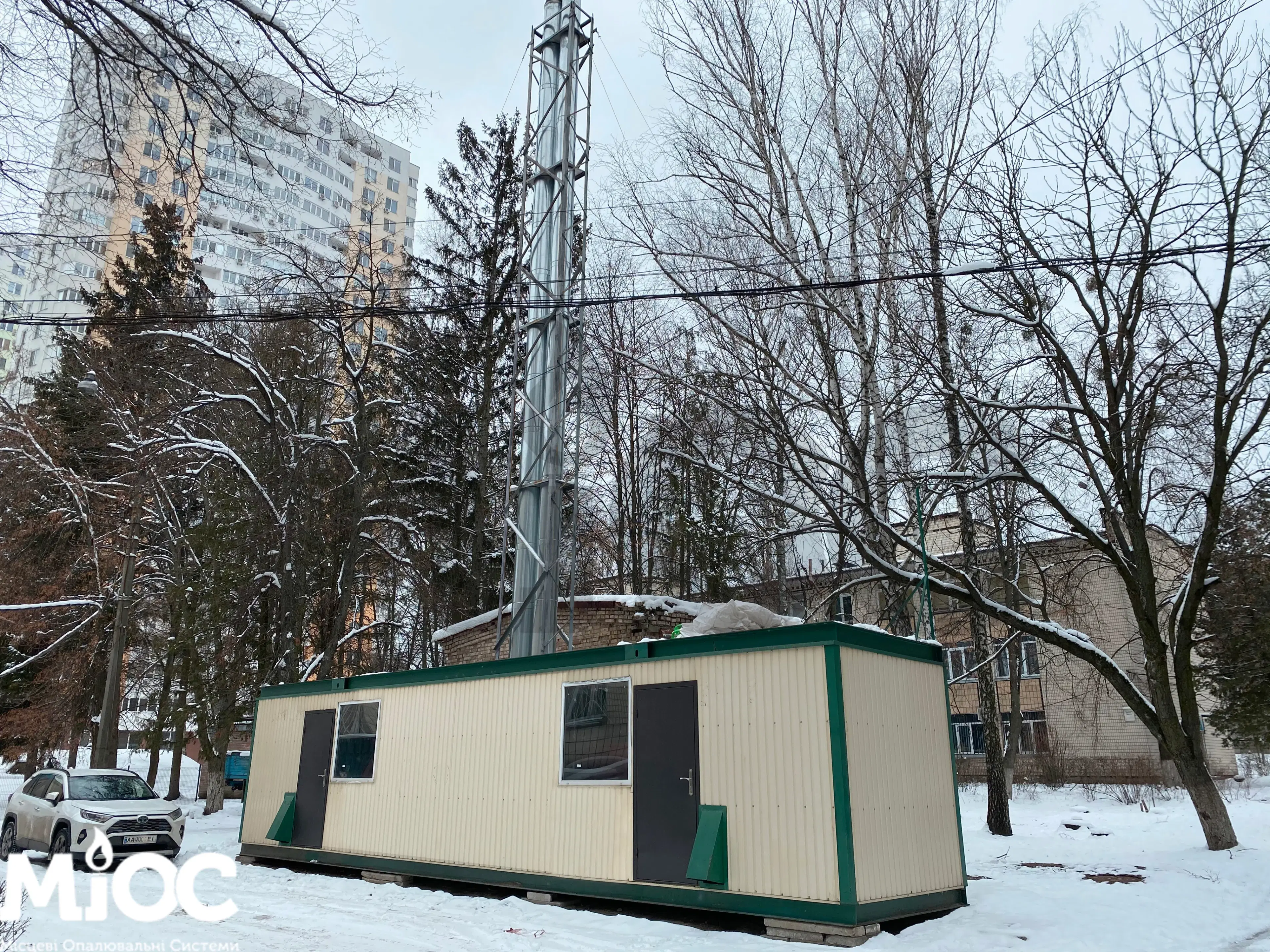 КИЇВ. Модульна котельня 350 кВт (2 котли 200 та 150 кВт)